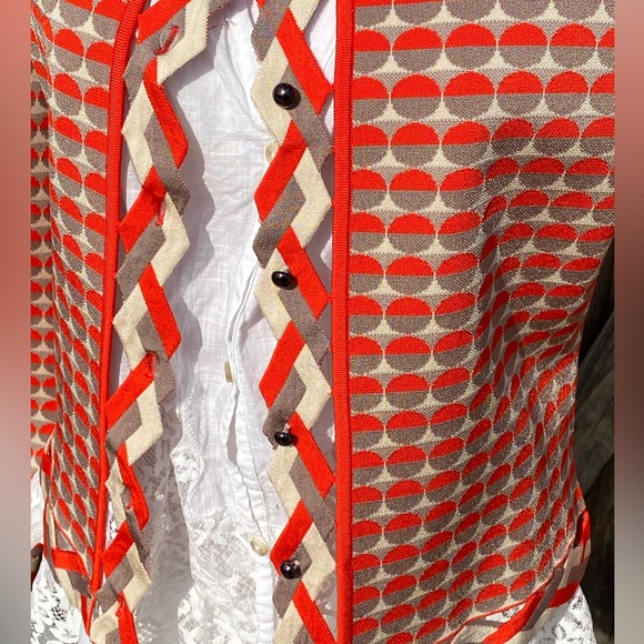 Zac Posen Z Spoke New York button front jacket with lattice detail perfect NWT - Picture 4 of 16